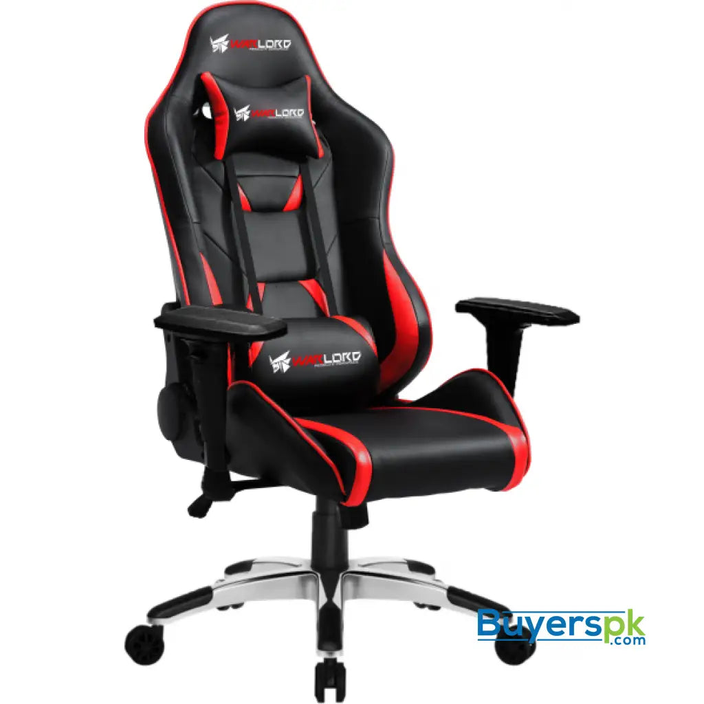 Warlord Phantom Gaming Chair - Black/Red Phantom-Red - Chair Warlord Phantom Gaming Chair - Black/Red Phantom-Red - Chair